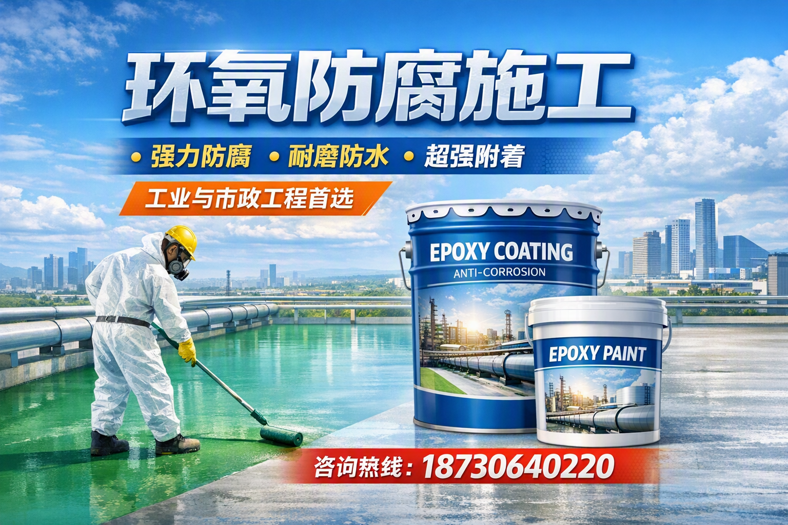 在 丽水 进行环氧防腐施工的注意事项