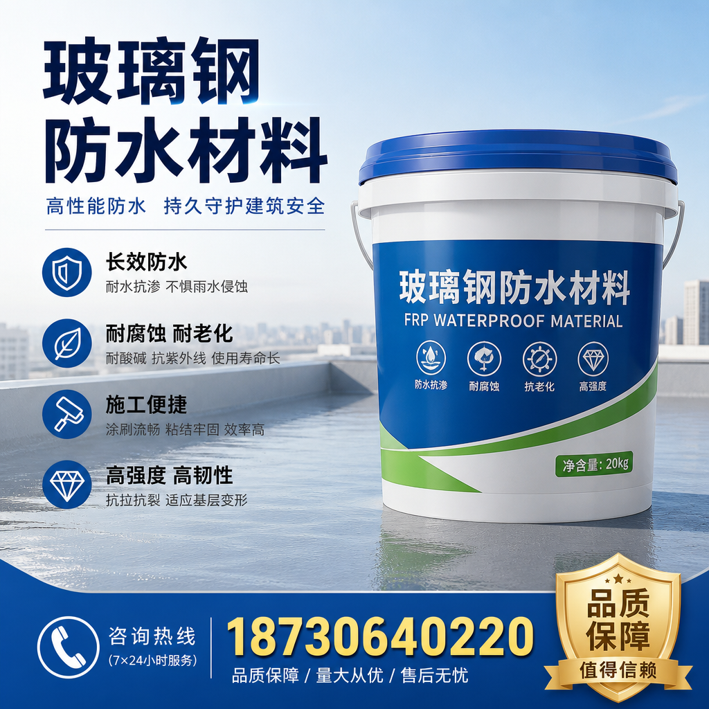 专家解析：玻璃钢防水材料的市场前景分析在 丽水