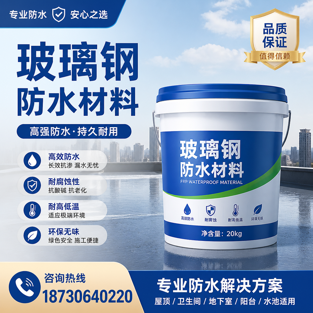 了解玻璃钢防水材料的市场趋势,丽水 企业不可不知