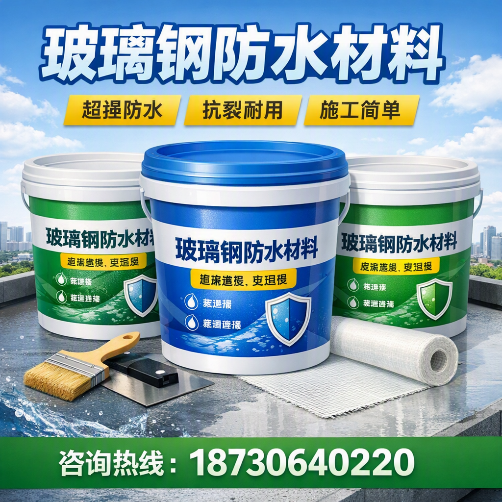 了解玻璃钢防水材料的市场趋势,丽水 企业不可不知